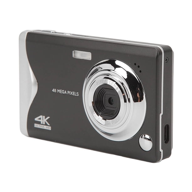 Cámara Digital, Pantalla LCD de 3,0 Pulgadas 4K 48MP 16X Zoom Cámae de Vlogging Portátil Antivibracia, CAIL Cable USB, Para Adolescentes, Niños y Principiantes y Principiantes y Principiantes