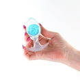 thumbnail image 5 of NS Novelties Cosmic Glams Silicone Glass Anal Plug, Medium, Blue, 5 of 5
