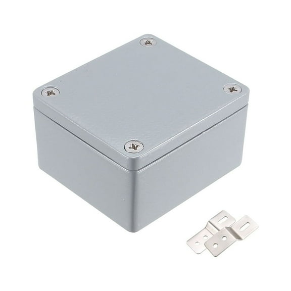 2.5"x2.3"x1.4" Aluminum Waterproof Junction Box Universal Electric Enclosure