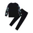 thumbnail image 3 of Usaibhir Girls Clothes Girl Print Long Sleeve Pullover Sweatshirt and Leggings 2PC Girls Outfits Fall 6-14T, 3 of 11
