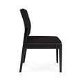 thumbnail image 2 of Pemberly Row Chaise d'Appoint Sans Accoudoirs pour Réception, Cadre en Bois, Noir, 2 of 5