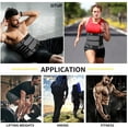 thumbnail image 5 of VASLANDA Men Sauna Waist Trimmer Sport Workout Fitness AB Belt with Adjustable Double Straps Waist Trainer Neoprene Body Shaper, 5 of 6
