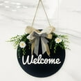 thumbnail image 5 of Welcome  Sign Garland Wood Board Pendant Easter Decoration Home Door Wall Hanging Pendant, 5 of 8
