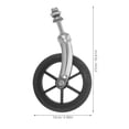 thumbnail image 2 of WASHWEPE 1 Ensemble Assemblage de Roue avant pour Fauteuil Roulant Couleurs Assorties avec Rotation Fluide Usage Quotidien, 2 of 8