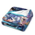 Game Honkai Star Rail Blanket Xianzhou Kafka Anime Blanket 50"×40" for