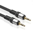 thumbnail image 3 of Premium Gold Plated 3.5mm Audio Cable (35 Feet) - Male to Male AUX Auxiliary Stereo Headset Jack Adapter Wire Cord Plug Connector for iPhone iPod iPad, Android Smartphone Tablet, Home Car System, 3 of 4