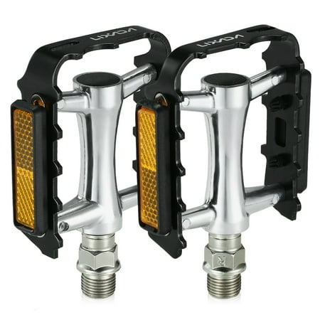 Lixada Anti-skid Bike Pedals Lightweight 9/16IN Bearing Pedals Road Bike MTB Bicycle Cycling (Best Road Pedals For The Money)