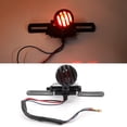 thumbnail image 4 of Motorcycle Brake Lamp,Motorcycle Black Retro Metal Motorcycle Taillight Motorcycle Stop Lamp Meticulously Designed, 4 of 8
