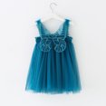 thumbnail image 2 of Baby Girls Summer Clothes Toddler Baby Cute Sleeveless Mesh Butterfly Wing Suspenders Dresses Children Beach Dress, 2 of 7