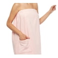 thumbnail image 3 of Women's Adjustable Hook and Loop Closure Turkish Organic Cotton Bath Spa and Shower Wrap, 3 of 3