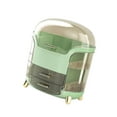 thumbnail image 3 of Tabletop Makeup Organizer Waterproof Cosmetics Display Case Holder for Bedroom 11.8x13..9inch Large Capacity Stylish Sturdy Material Light Green, 3 of 6