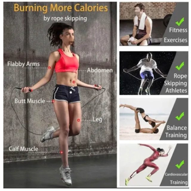 Saltar la cuerda, Saltar la cuerda Rotación libre para entrenamiento