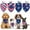 2#, variant on Dog Bandana Scarf Washable Triangular Bibs Pet Adjustable Washable Kerchief Dog Bandana for Small and Large Dogs Party Supplies