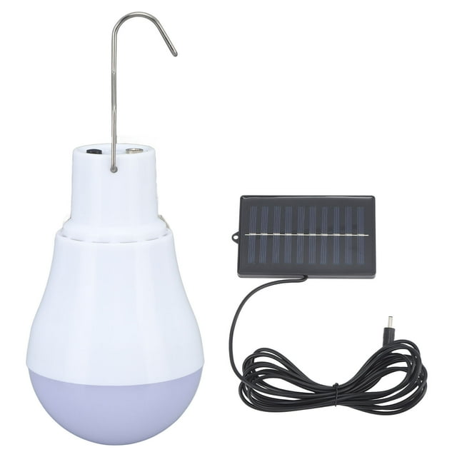 Bombilla Solar ANGGREK LED 500mAh Gancho Para Acampar
