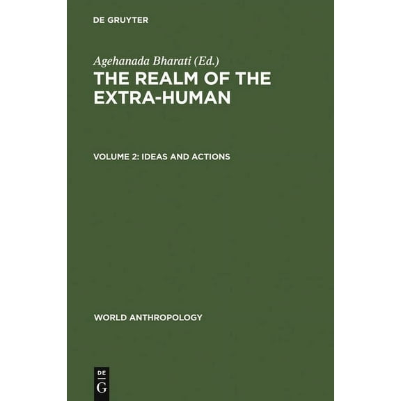 World Anthropology Ideas and Actions, (Hardcover)