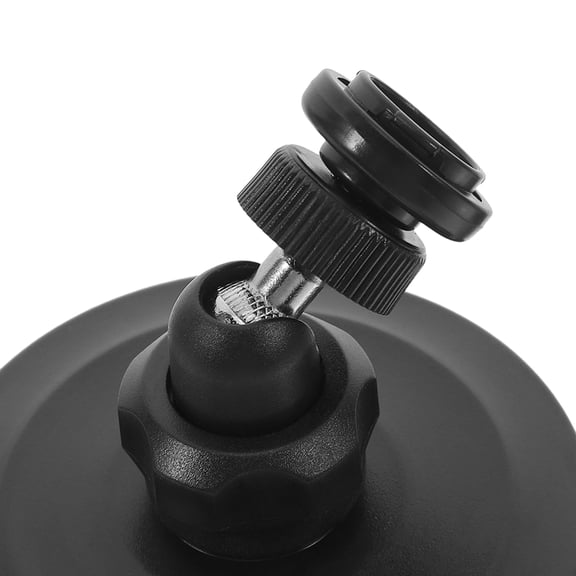 KALLORY Magnetic Camera Mount for Home Security, Compact Black Design, Easy Installation, Compatible with Various Cameras