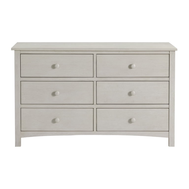 Oxford Baby Langston 6-Drawer Dresser, Weathered White - Walmart.com Oxford Baby Langston 6-Drawer Dresser, Weathered White - Walmart.com
