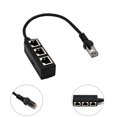 thumbnail image 4 of Methold Ethernet Adapter Splitter Cable Professional Reusable Cables LAN Splitters Network Portable for Computer Accessories Type3 NO3, 4 of 6