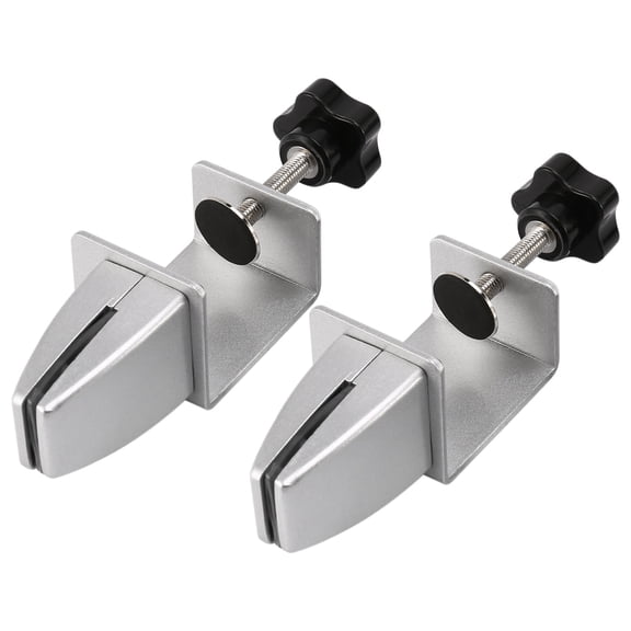 New Arrivals 2Pcs Sneeze Guard Bracket Clamp for 1/8 Inch to 1 Acrylic Panels