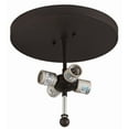 thumbnail image 2 of Meyda Tiffany 200517 Moose At Dusk 4 Light 24" Wide Semi-Flush Drum Ceiling Fixture -, 2 of 7
