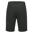 thumbnail image 4 of ctdiral Mens Corduroy Shorts Casual Loose Fit Lightweight Short Pants Elastic Waist Button Zipper Lounge Shorts Summer Beach Shorts with Pockets, 4 of 6