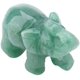 thumbnail image 5 of Figuras de elefante de cristal, elefante tallado de jade natural de 2 pulgadas, decoración del hogar, artículo de decoración del coche (aventurina verde), 5 of 5