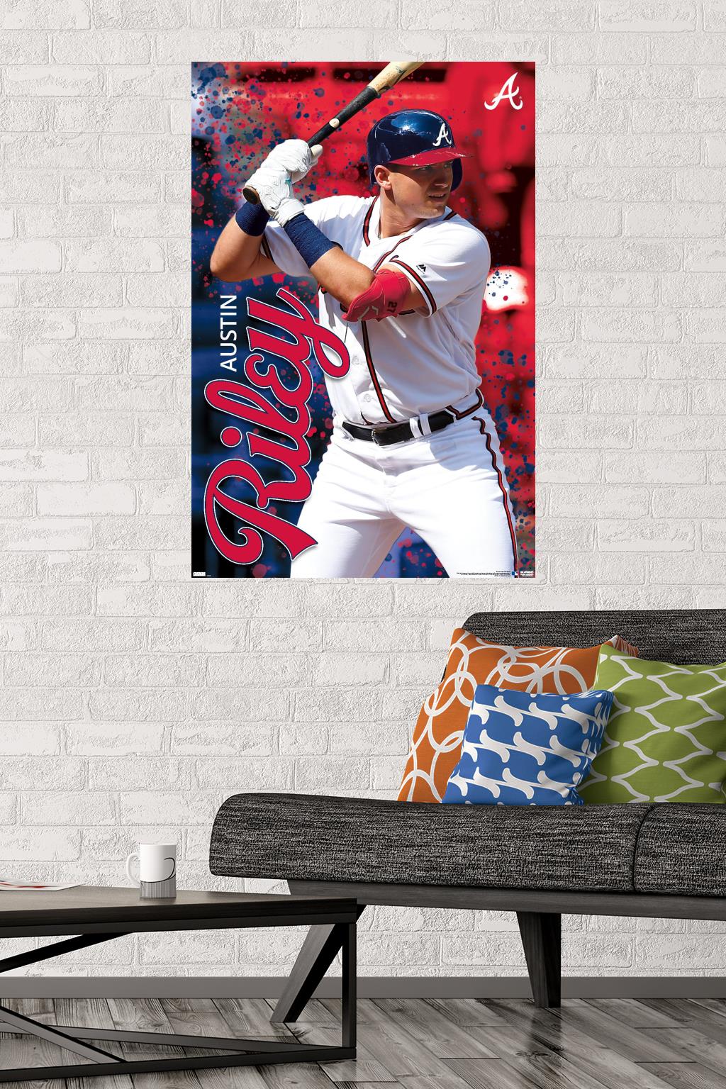 MLB Atlanta Braves - Austin Riley 22 Wall Poster, 22.375" x 34"