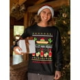 thumbnail image 4 of Tstars Mens Ugly Christmas Feliz Navidad Mexican Xmas Gift Christmas Gift Funny Humor Holiday Shirts Xmas Party Christmas Gifts for Him Sweatshirt., 4 of 6