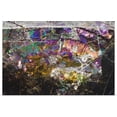 thumbnail image 1 of Great BIG Canvas | "Detail Of Ice Patterns In A Frozen Meltwater Pond, Denali Highway, Southcentral Alaska" Art Print - 36x24, 1 of 4