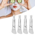 thumbnail image 1 of JUEGO DE CEPILLOS DE MÁSCARA Facial, de aluminio de Doble Finalización Facial de Silicona Pincel 4pcs Para El Hogar, 1 of 7