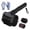 Black1, variant on 2026 New Bristle-Free BBQ Grill Brush with Metal Scraper Edge, Heavy Duty Steam Cleaning Grill Scrubber for Outdoor Barbecue Camping Cookouts