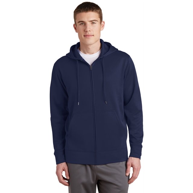 Chaqueta con capucha y cierre completo de polar Sport-Tek® Sport-Wick®. ST238 deporte-tek ST238