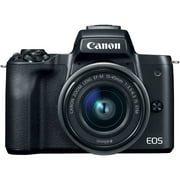 Best Cannon Cameras - Canon Black EOS M50 Mirrorless Camera with 24.1 Review 