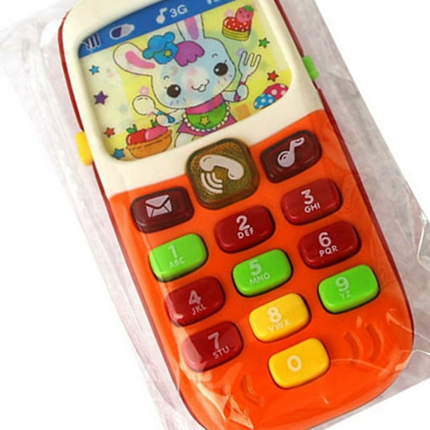 Téléphone simulé pour enfant éducatif jouet pour apprentissage Blanc -  Autre jeux éducatifs et électroniques - Achat & prix
