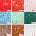 thumbnail image 4 of Mosaico de resina de color creativo de 1 cm, 100 piezas de azulejos acrílicos hechos a mano para niños, venta al por mayor, materiales para manualidades y pasatiempos, 4 of 5