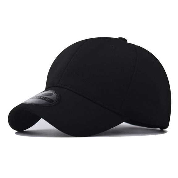 Tittly Baseball Cap Hats for Women Adult Casual Fashion Printed Adjustable Outdoor Sunshade Breathable Hat Baseball Cap Hats for Men Black One Size