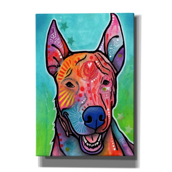 Epic Graffiti 'Boo' by Dean Russo, Giclee Canvas Wall Art, 18"x26"
