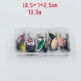 thumbnail image 4 of Beisidaer 10Pcs Fishing Metal Spinner Lures Bass Hard Metal Spinner Baits Kit With A Box, 4 of 4