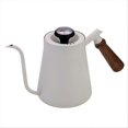 thumbnail image 1 of Wooden Handle Hand Brewing Kettle Coffee Hand Brewing Kettle white, 1 of 5