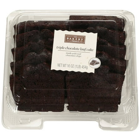 The Bakery at Walmart Triple Chocolate Loaf Cake, 1 LB