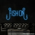 thumbnail image 2 of Glowneon Fish on Neon Sign, Man Cave Decor, Fishing Club Decor, Fishing Lover Gifts, Dad Gifts, 2 of 5
