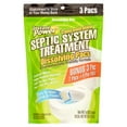 Instant Power Concentrated Septic System Treatment Dissolving Pacs, 3