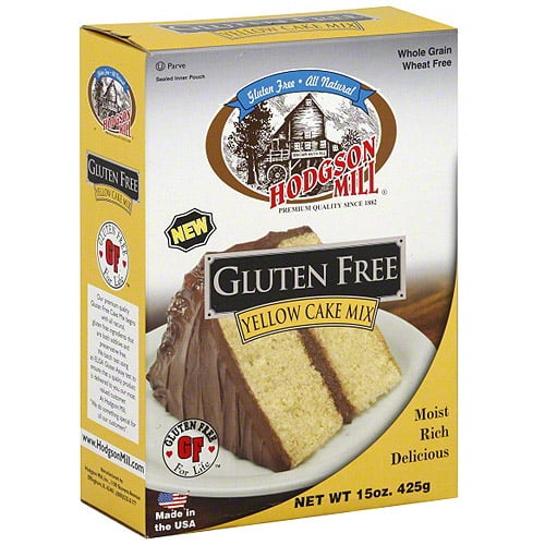 Hodgson Mill Yellow Cake Mix, 15 oz (Pack of 6) Walmart