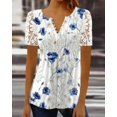 thumbnail image 1 of Ropa de encaje para mujer, camisas de calle para mujer, Tops Vintage Y2k, camisetas de moda para primavera y otoño, camisetas casuales elegantes, 1 of 4
