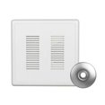 thumbnail image 1 of Nicor Éclairage PRCP2SBNK PrimeChime Plus Kit de Carillon à 2 Portes avec Bouton, Nickel, 1 of 1
