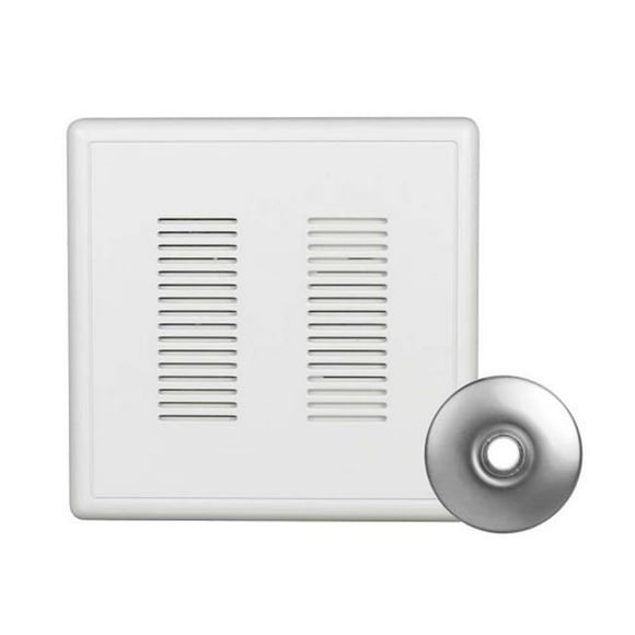 Nicor Éclairage PRCP2SBNK PrimeChime Plus Kit de Carillon à 2 Portes avec Bouton, Nickel