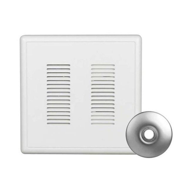 Nicor Éclairage PRCP2SBNK PrimeChime Plus Kit de Carillon à 2 Portes avec Bouton, Nickel