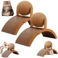 thumbnail image 1 of Cat Scratching Ball on Stand, Interactive Cat Scratcher with 360° Rotating Sisal Ball, Cat Scratching Post with Arch Bridge Balls, Cat Scratcher Board for Indoor,Protects Furniture & Rugs (1pcs), 1 of 8