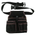 thumbnail image 1 of MasteelfCA 1Pc Multifunctional Electrician Tools Bag Waist Pouch Belt Storage Holder Organizer for Working(Coffee), 1 of 7