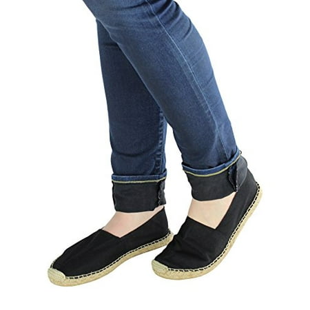 

Cotheeka Natural Fiber Jute and Canvas Women s Espadrilles Flats - Color Options